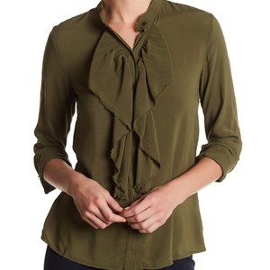 Bailey 44 Ropa Vieja Long Sleeve Ruffle Blouse